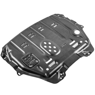 Plaque de protection en acier noir pour la protection sous la carrosserie et le moteur de la MINI-R