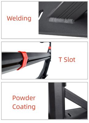 Réservoir de lit pour camions tout-terrain OEM Bar de roulement en aluminium haute résistance