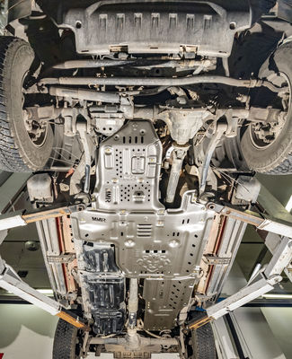 Jeep Wrangler JL 4x4 Couverture du moteur en magnélium Sous-carrosserie châssis Panneau de protection Pleine plaque de dérapage