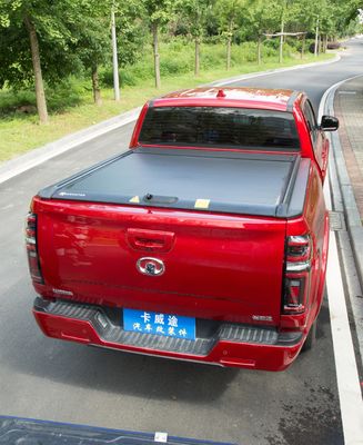 Couverture de lit de camion de ramassage Great Wall avec matériau en alliage d'aluminium et conception pliante