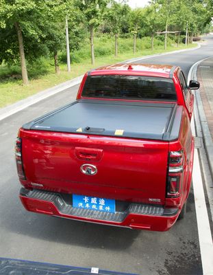 Couverture de lit de camion de ramassage Great Wall avec matériau en alliage d'aluminium et conception pliante