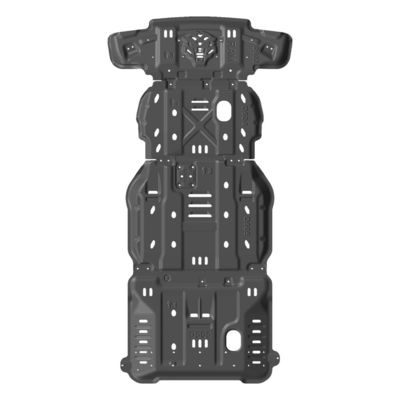 Parties automobiles de montage universel 4x4 accessoires Couverture moteur Ram 1500 Skid Plate gris