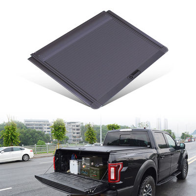 Couverture de lit en aluminium pliable à chargement dur pour 2002-2016 année ISUZU D MAX