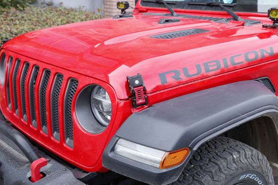 Jeep Wrangler en aluminium Jl Hood Lock OEM Jk Fermeture à capuche