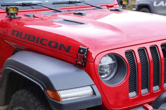 Jeep Wrangler en aluminium Jl Hood Lock OEM Jk Fermeture à capuche