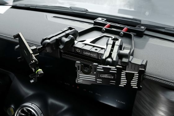 Jeep Wrangler 300 réservoir d'alliage d'aluminium centre support de console pour tout-terrain 4x4 voiture