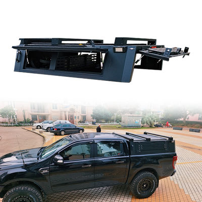 Couverture de lit en alliage d'aluminium personnalisable pour une camionnette Ford Ranger 4x4 2023