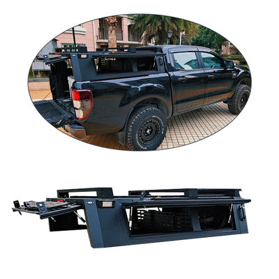 Couverture de lit en alliage d'aluminium personnalisable pour une camionnette Ford Ranger 4x4 2023