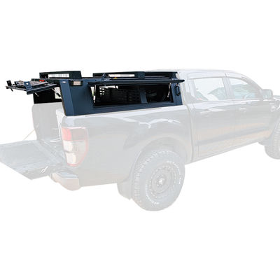Couverture de lit en alliage d'aluminium personnalisable pour une camionnette Ford Ranger 4x4 2023