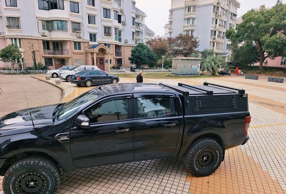 Couverture de lit en alliage d'aluminium personnalisable pour une camionnette Ford Ranger 4x4 2023