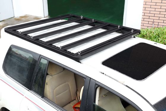 Monture de toit 4X4 Land Cruiser bas profil Rack de rails de toit pour les bagages de toit court Toyota