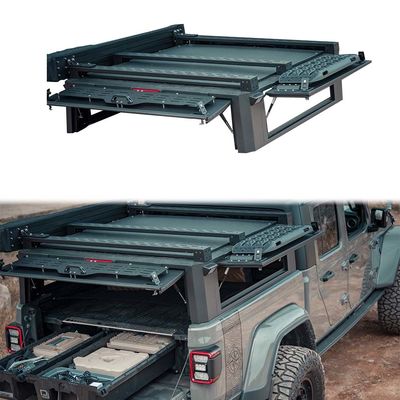 Service OEM accepté Voiture couverte de poudre noire pour Jeep Gladiator Topper Camper