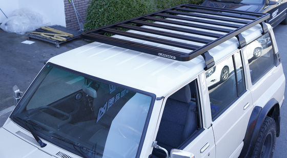 1400*1320*55MM Racks de toit noirs pour Jeep Wrangler JL JK Toyota Land Cruiser et plus