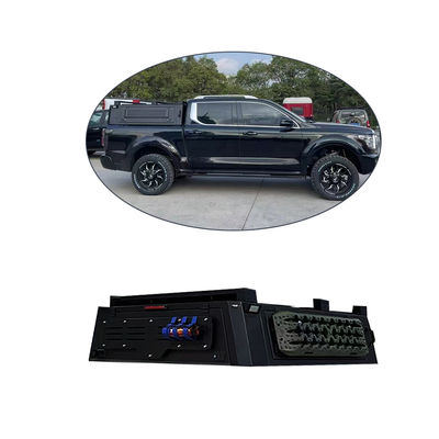 27 kg couverture de lit bas en alliage d'aluminium noir pour GWM POER pick truck couverture arrière voiture