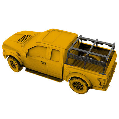 Alliage d'aluminium Jeep Gladiator Escalier rack OEM Truck Topper Rack