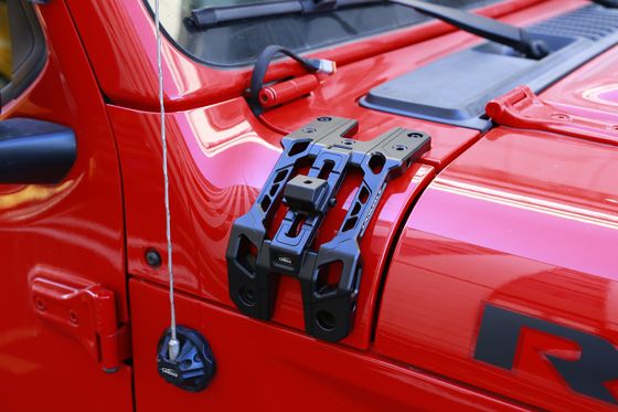 Accepté par l'OEM haut-alliage d'aluminium LED de conduite de la lumière de support Un pilier monté pour Jeep JL