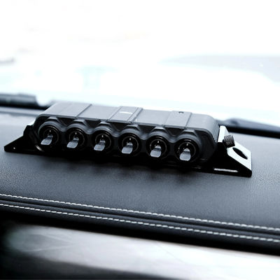 Panneau de commande de voiture à LED universel à 6 bandes pour accessoires intérieurs de voiture tout-terrain