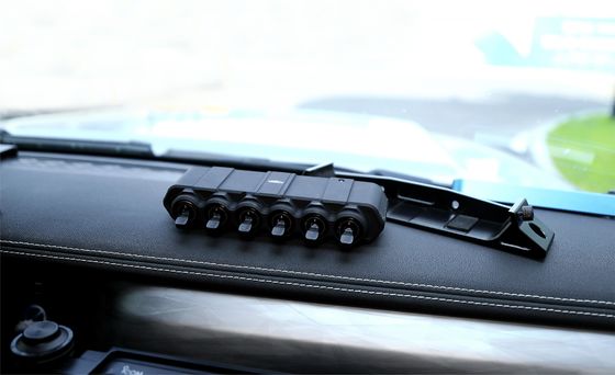Panneau de commande de voiture à LED universel à 6 bandes pour accessoires intérieurs de voiture tout-terrain