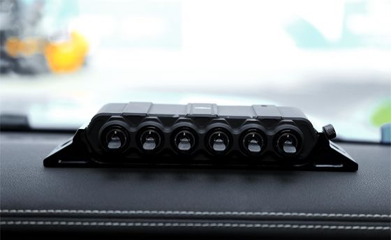 Système de relais électronique 6 Gang LED Panneau de commande de voiture pour les accessoires hors route
