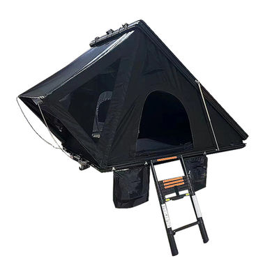 Tente de toit de voiture pour camping en plein air gris foncé