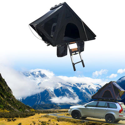 Tente de toit de voiture pour camping en plein air gris foncé