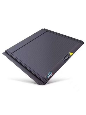 Couvercle de lit pour camion à rouleaux raccourcis en aluminium noir pour ISUZU D MAX