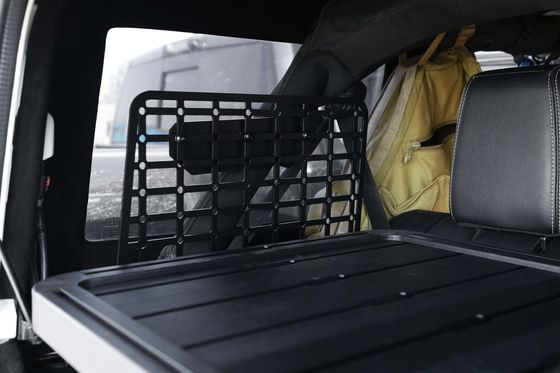Étagère de chargement en métal massif de style mécanique pour Jeep Wrangler JK 4x4 L Porteur intérieur de voiture