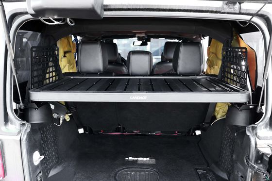 Étagère de chargement en métal massif de style mécanique pour Jeep Wrangler JK 4x4 L Porteur intérieur de voiture