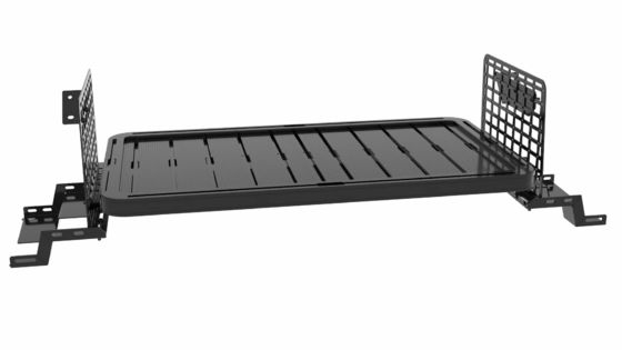Couverture de chargement par électrophorèse et revêtement en poudre pour porte-bagages arrière Jeep Wrangler JK