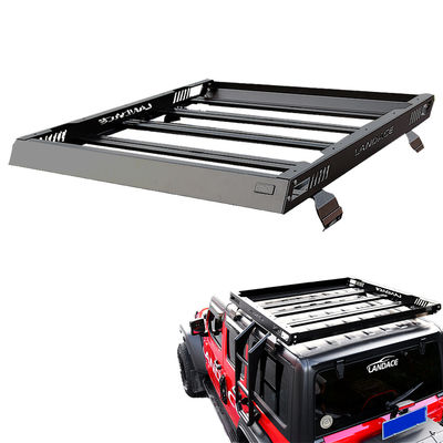 Porteur de toit de voiture à profil bas alliage d'aluminium haut dur panier de chargement pour Wrangler JL 4X4