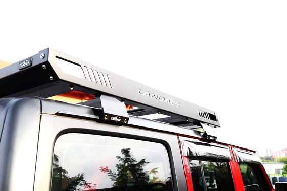 Porteur de toit de voiture à profil bas alliage d'aluminium haut dur panier de chargement pour Wrangler JL 4X4