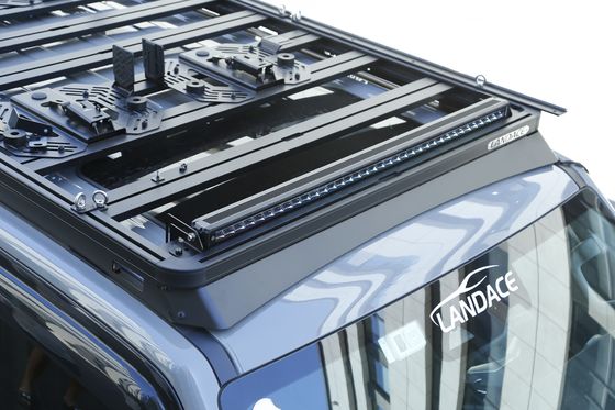 TOYOTA Jeep Nissan Modèle de voiture Système d'extension de support de toit avec échelle latérale et auvent