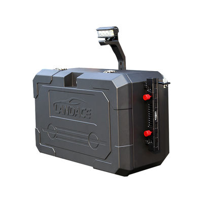 700X450X317MM hors route Porte arrière en aluminium Jeep Boîte de rangement extérieure pour réservoir 300 BJ40