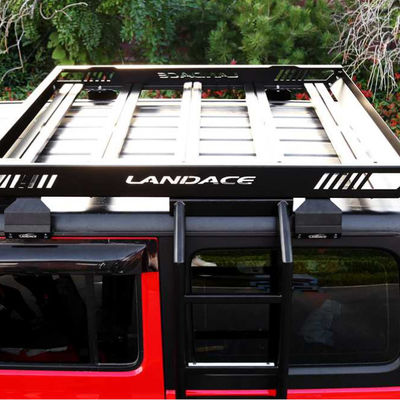 LANDACE N.W. 37,5KG Aluminium Universal Roof Racks pour les voitures pour Jeep Wrangler JL