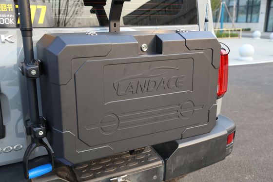 Porte arrière hors route en aluminium Jeep Boîte de rangement extérieure pour réservoir 300 BJ40 avec monture arrière
