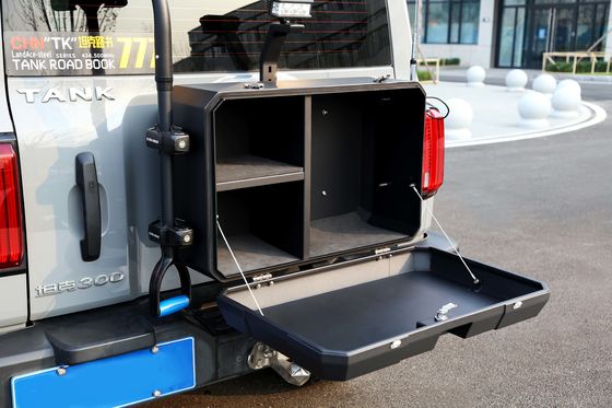 Off-road Nouveau design revêtement de puissance Wrangler Porte arrière de la boîte de rangement extérieure pour le réservoir 300 BJ40 pour le Wrangler JL JK réservoir 300 BJ40