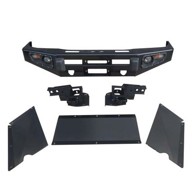 ABS en acier inoxydable, pare-chocs avant universel, protecteur de voiture pour Lc100