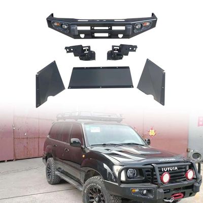 ABS en acier inoxydable, pare-chocs avant universel, protecteur de voiture pour Lc100