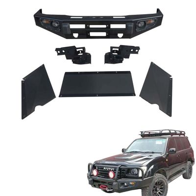 ABS en acier inoxydable, pare-chocs avant universel, protecteur de voiture pour Lc100