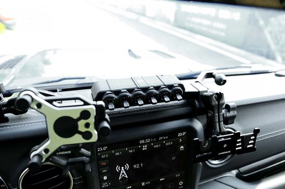 Porte-téléphone multi-fonction noir 4x4 Wrangler JL Console centrale