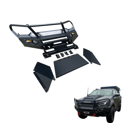 ISUZU Dmax Pick-up Garde en acier Kit Bar Bull Auto accessoires Pare-chocs avant 210 * 66 * 75 cm