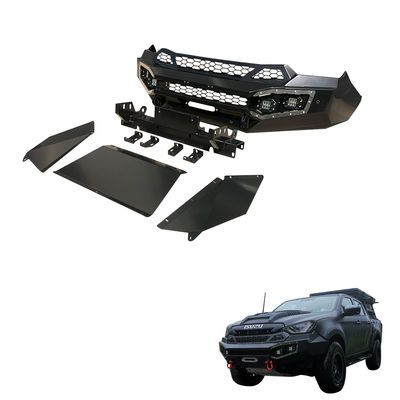 ISUZU Dmax Pick-up Garde en acier Kit Bar Bull Auto accessoires Pare-chocs avant 210 * 66 * 75 cm