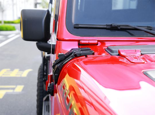 JEEP 2021- Braquettes de montage légères Wrangler usinées à la CNC avec un alliage d'aluminium durable