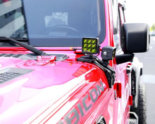 4x4 accessoires extérieurs de véhicule supports de montage légers usinés CNC pour Jeep Wrangler