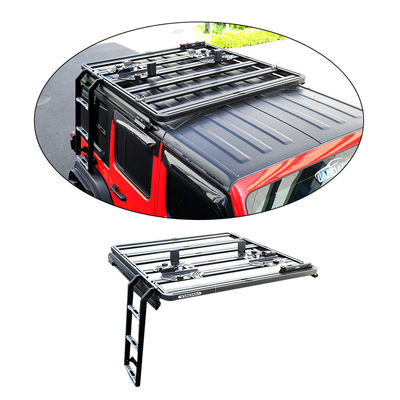 18-23 Wrangler Rubicon Jeep Roof Side Climbers échelle hors route échelle d'escalade en acier