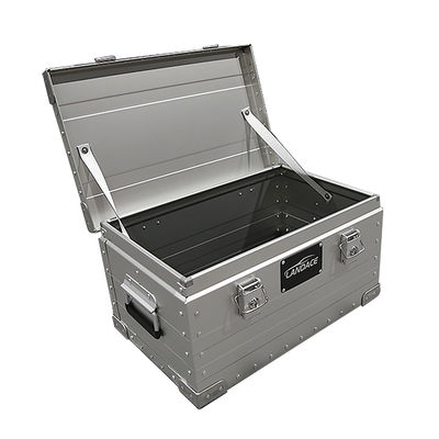 Boîte de cuisine de camping portable en alu