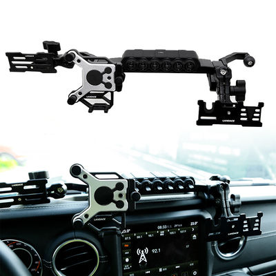 Accessoires intérieurs 1,5 kg Support téléphonique pour la console centrale des pièces automobiles 210 * 65 * 38 mm