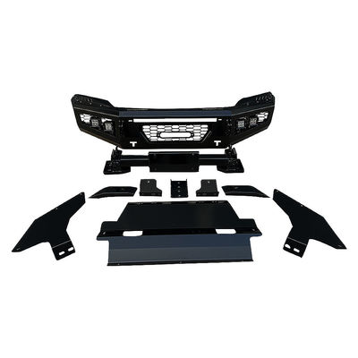 Pare-chocs avant revêtu de poudre pour Toyota Hilux Steel Body Kit Bull Bar pour 4x4 hors route