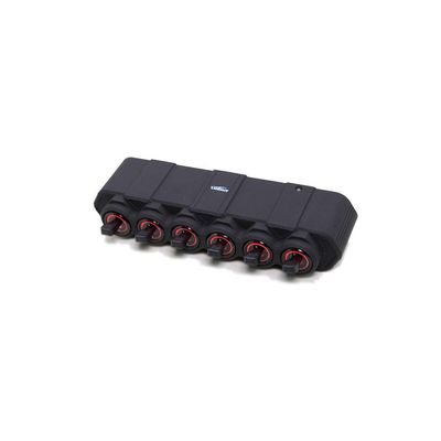 Électrophoresie et revêtement en poudre Panneau de commutation 6 gang pour lampe de travail universelle 4x4 automobile