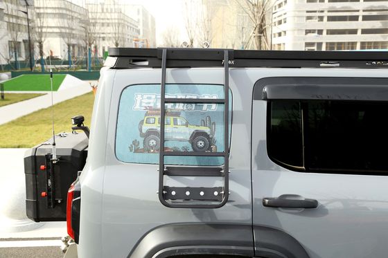 Échafaudage de toit en aluminium pour 4x4 à côté de voiture et réservoir 300 N.W 6kg